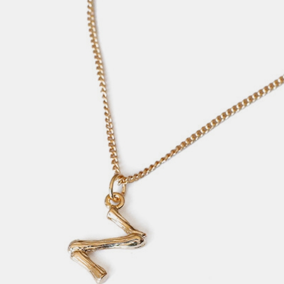 Accessories - Letter "Z"  Pendant Necklace